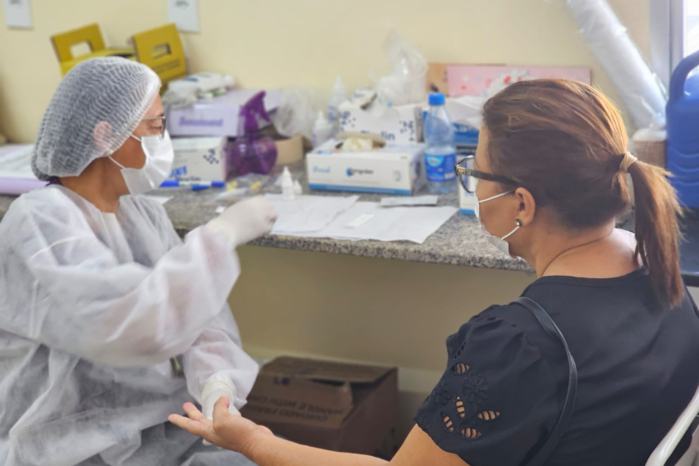 Manaus tem teste rápido para pessoas que são contatos de pacientes com hanseníase Manaus tem teste rápido para pessoas que são contatos de pacientes com hanseníase