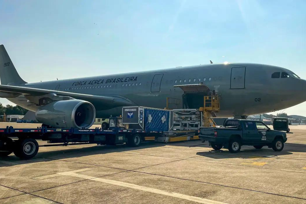 Terceiro voo de repatriação de brasileiros em Gaza decola do Rio Terceiro voo de repatriação de brasileiros em Gaza decola do Rio