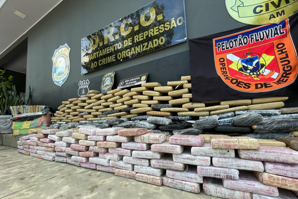 PC-AM apreendeu mais de 12 toneladas de drogas em 2023, avaliadas em R$ 167 milhões PC-AM apreendeu mais de 12 toneladas de drogas em 2023, avaliadas em R$ 167 milhões