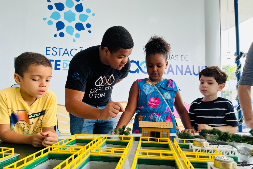 Veja como agendar visita ao museu interativo de ci&ecirc;ncias e &agrave;s esta&ccedil;&otilde;es de &aacute;gua e esgoto, em Manaus