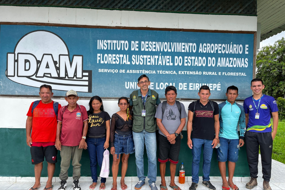 Idam promove PAA Indígena em Eirunepé Idam promove PAA Indígena em Eirunepé