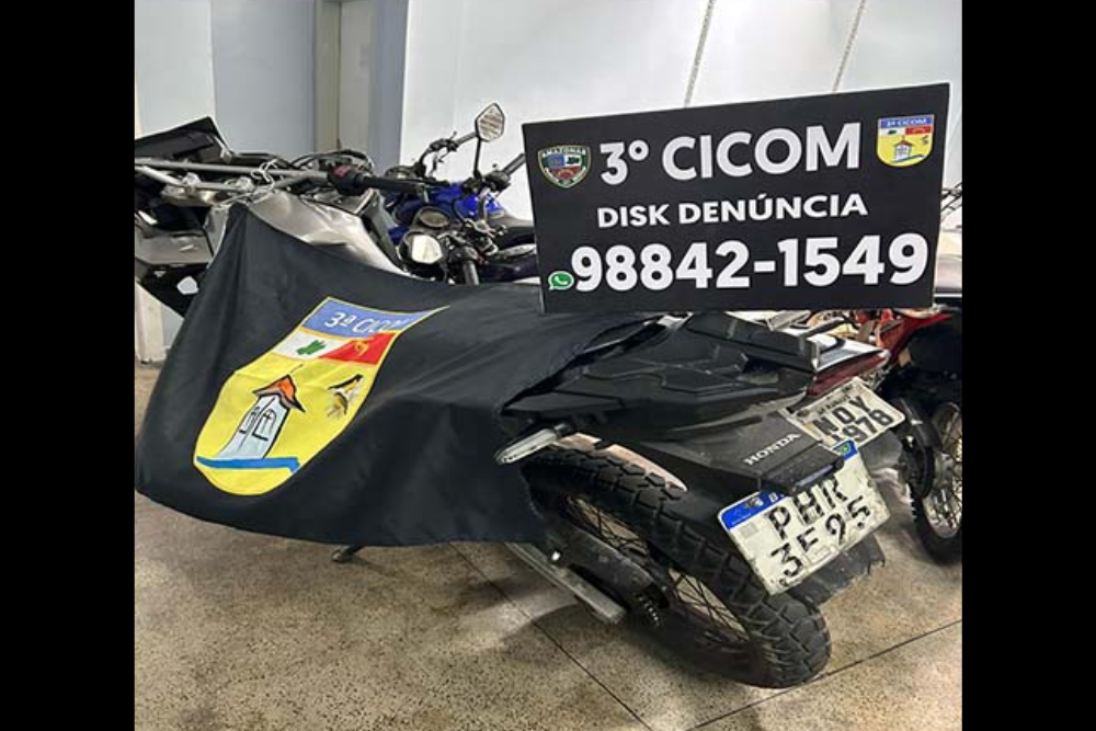 Adolescente &eacute; apreendido com motocicleta usada para cometer arrast&otilde;es em Manaus