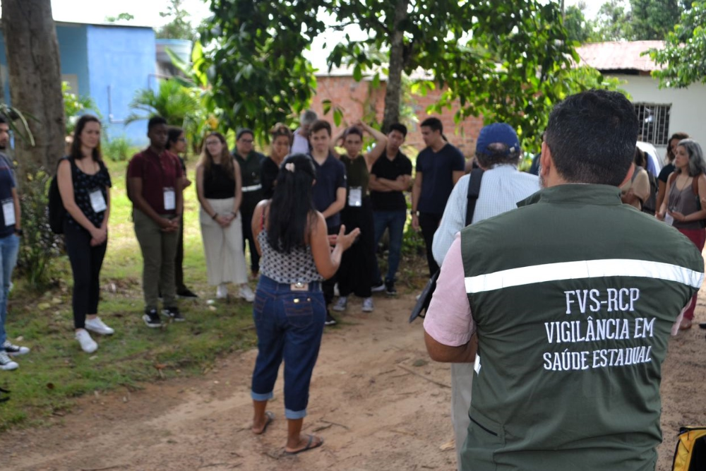 Estudantes de Harvard conhecem prevenção e diagnóstico de malária no Amazonas Estudantes de Harvard conhecem prevenção e diagnóstico de malária no Amazonas