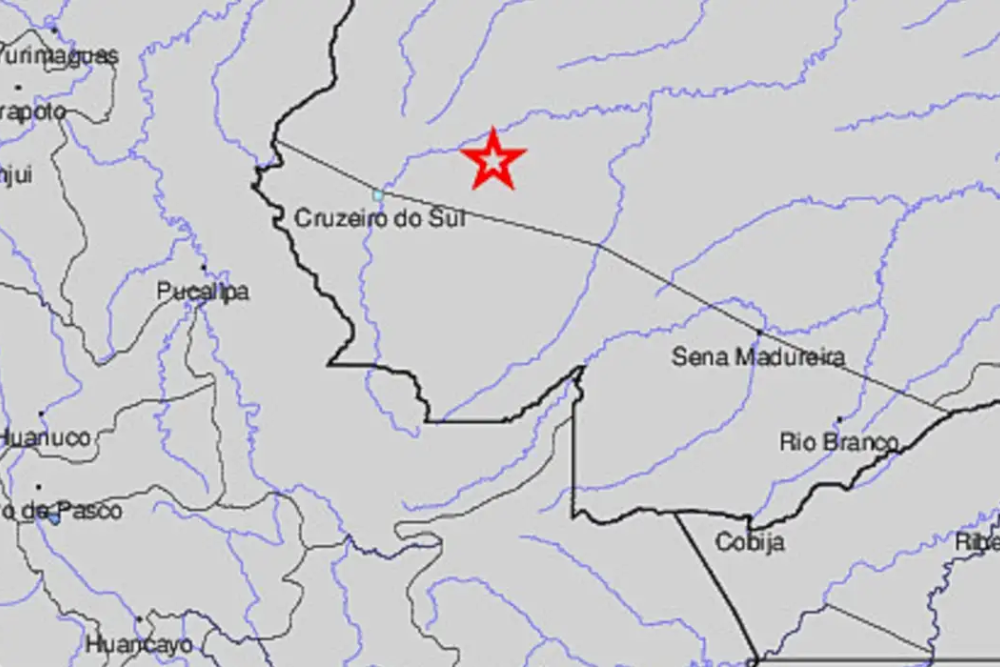 Regi&atilde;o Norte registra maior tremor de terra da hist&oacute;ria do Brasil