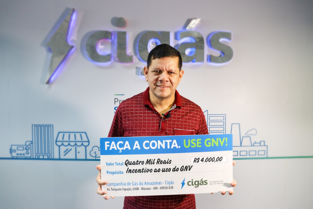 Campanha de incentivo ao uso de GNV beneficia motorista com bônus de R$ 4 mil Campanha de incentivo ao uso de GNV beneficia motorista com bônus de R$ 4 mil