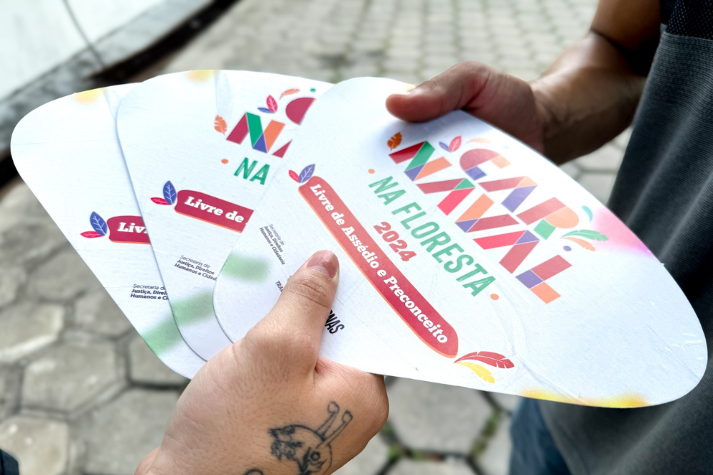 Campanha contra assédio e violência terá postos de acolhimento e orientação para brincantes no Carnaval Campanha contra assédio e violência terá postos de acolhimento e orientação para brincantes no Carnaval