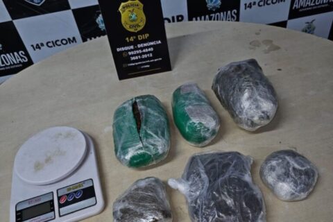 Homem é preso por tráfico de drogas na Zona Leste de Manaus