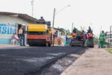 Bairros do município de Barreirinha recebem pavimentação asfáltica em ruas e avenidas