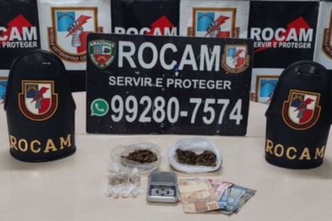 Trio é preso suspeito de integrar esquema de tráfico de drogas em Manaus