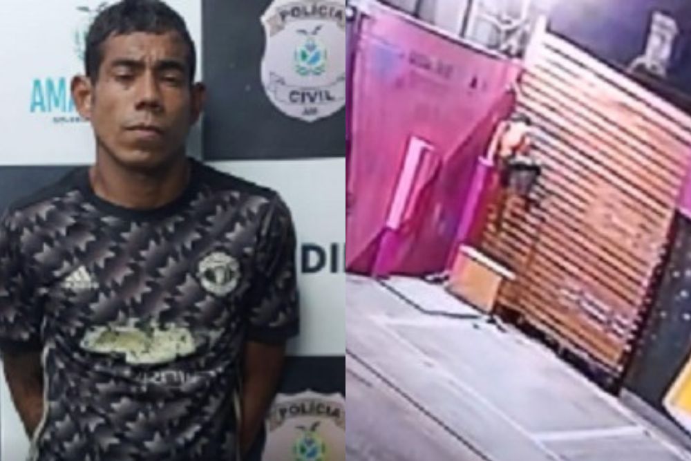 Pol&iacute;cia prende morador de rua suspeito de furtar loja na Zona Centro-Sul de Manaus