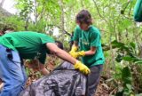 Projeto ambiental recolhe mais de 2 toneladas de lixo em igarapé na Zona Norte de Manaus