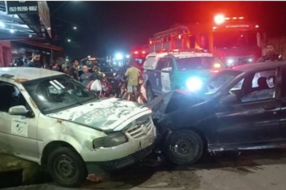 Acidente de trânsito deixa motorista ferido no Conjunto Canaranas Acidente de trânsito deixa motorista ferido no Conjunto Canaranas