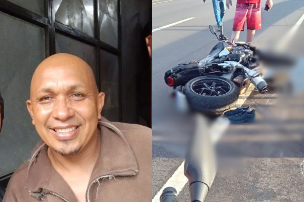 Motociclista morre ap&oacute;s perder controle e bater contra mureta na AM 010