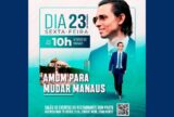Amom Mandel lança pré-candidatura à prefeitura de Manaus nesta sexta-feira (23)