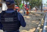 Praças do Centro de Manaus recebem ação conjunta de Forças de Segurança