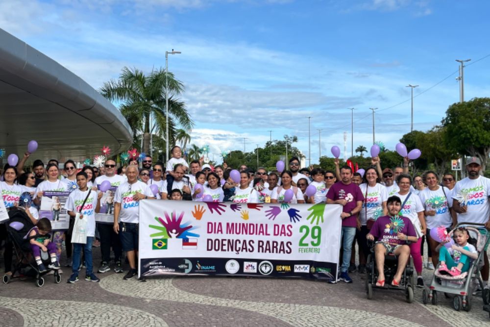 Saúde do Amazonas promove ação de conscientização sobre doenças raras Saúde do Amazonas promove ação de conscientização sobre doenças raras