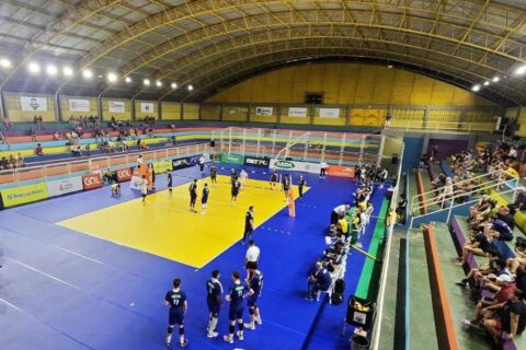 Partida entre Manaus Vôlei e Sada Cruzeiro é suspensa e continuação será neste domingo (03)