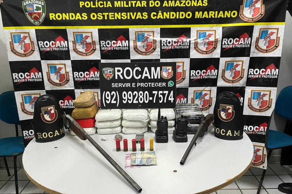 Pol&iacute;cia apreende adolescente com 14 tabletes de drogas durante patrulhamento no bairro Alvorada