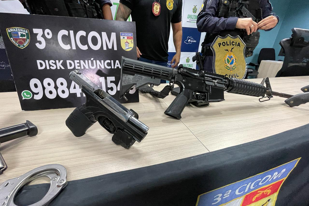 Integrantes De Organização Criminosa São Presos Com Arsenal De Armas Em Manaus Portal Do 0547