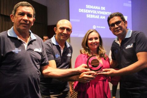 Sebrae reconhece Salas do Empreendedor no Amazonas durante cerimônia de premiação