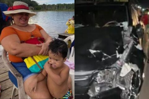 Avó e neto morrem atropelados após saírem da igreja na rodovia Manaus-Manacapuru