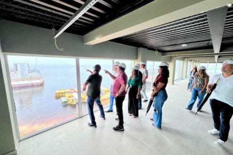 Secretarias municipais realizam visita técnica às obras do 'Nosso Centro' para alinhar inauguração e funcionamento dos espaços