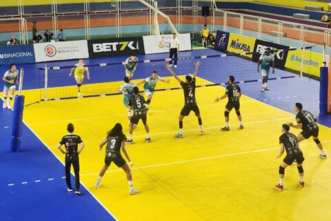 Dentro de casa, Manaus Vôlei dá show e vence Maringá Vôlei por 3 sets a 0