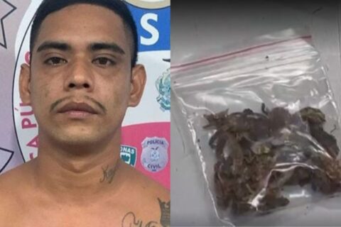 Vigia é preso por vender drogas para alunos de escola municipal no Amazonas