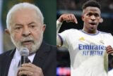 Lula repudia novo ataque racista contra Vinicius Jr