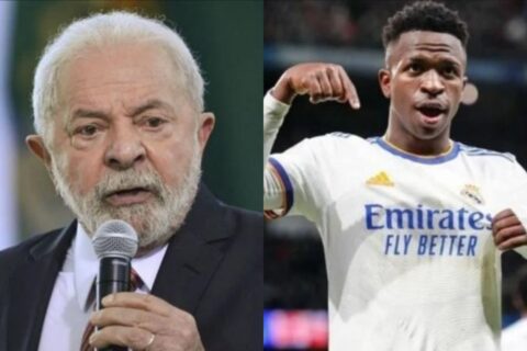 Lula repudia novo ataque racista contra Vinicius Jr
