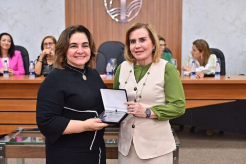 Presidente do TCE-AM recebe menção honrosa da ABMCJ e Faculdade Santa Teresa