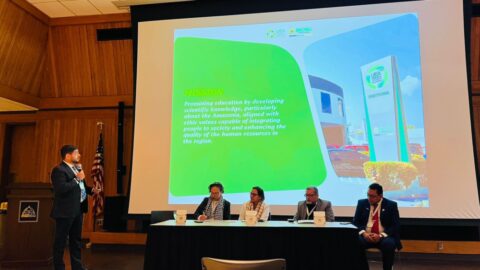 Nos EUA, reitor da UEA participa do Fórum Internacional da Amazônia Adalberto Carim