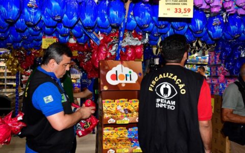 Operação Páscoa verifica 2.246 produtos tradicionais comercializados em Manaus e Região Metropolitana