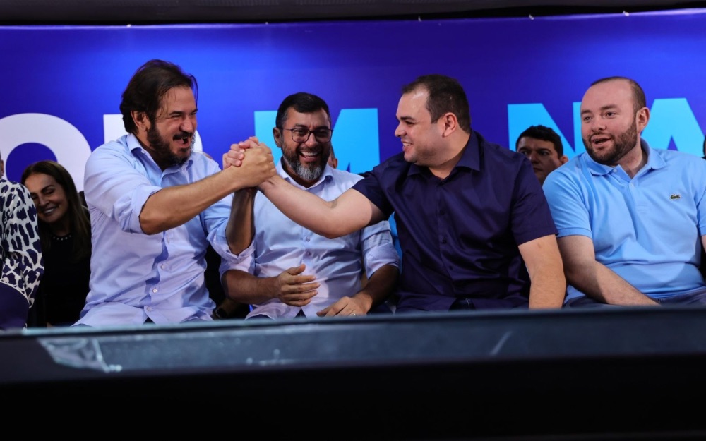 Roberto Cidade lança pré-candidatura à Prefeitura de Manaus ao lado de Antônio Rueda e Wilson Lima Roberto Cidade lança pré-candidatura à Prefeitura de Manaus ao lado de Antônio Rueda e Wilson Lima