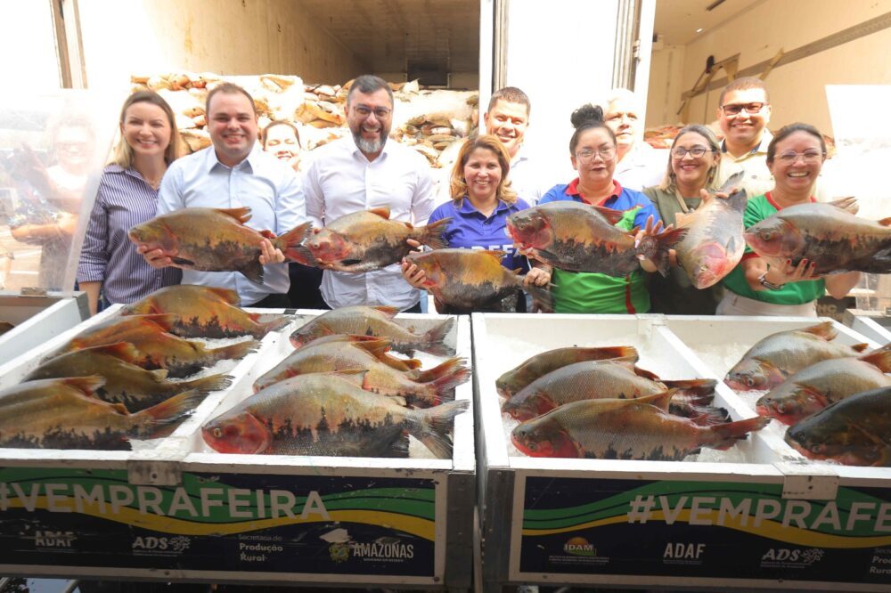 Wilson Lima anuncia doação de mais de 360 toneladas de peixe a instituições assistenciais do Amazonas Wilson Lima anuncia doação de mais de 360 toneladas de peixe a instituições assistenciais do Amazonas