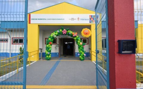 Creche inaugurada no bairro Santa Etelvina tem capacidade para atender mais de 200 crianças