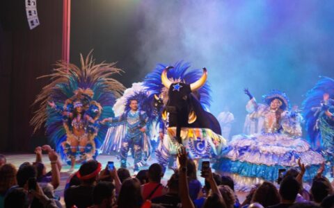 Boi Caprichoso cai nas graças do público sulista durante 32º Festival de Curitiba