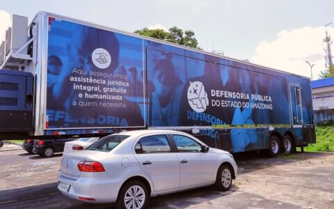Carreta da DPE-AM realiza mutirão de assistência jurídica no Distrito do Cacau Pirera