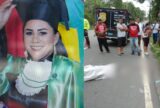 Esposa morre e marido fica ferido durante acidente na avenida Santos Dumont
