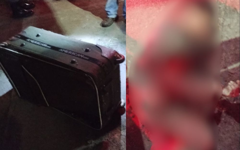 Corpo de homem &eacute; encontrado dentro de mala na avenida Andr&eacute; Ara&uacute;jo