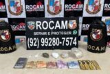 PM captura homem que vendia drogas e tentou fugir de viatura em Manaus