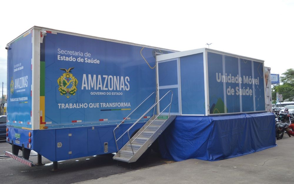 Carretas de Apoio &agrave; Sa&uacute;de realizam atendimentos nas zonas centro-sul e leste de Manaus