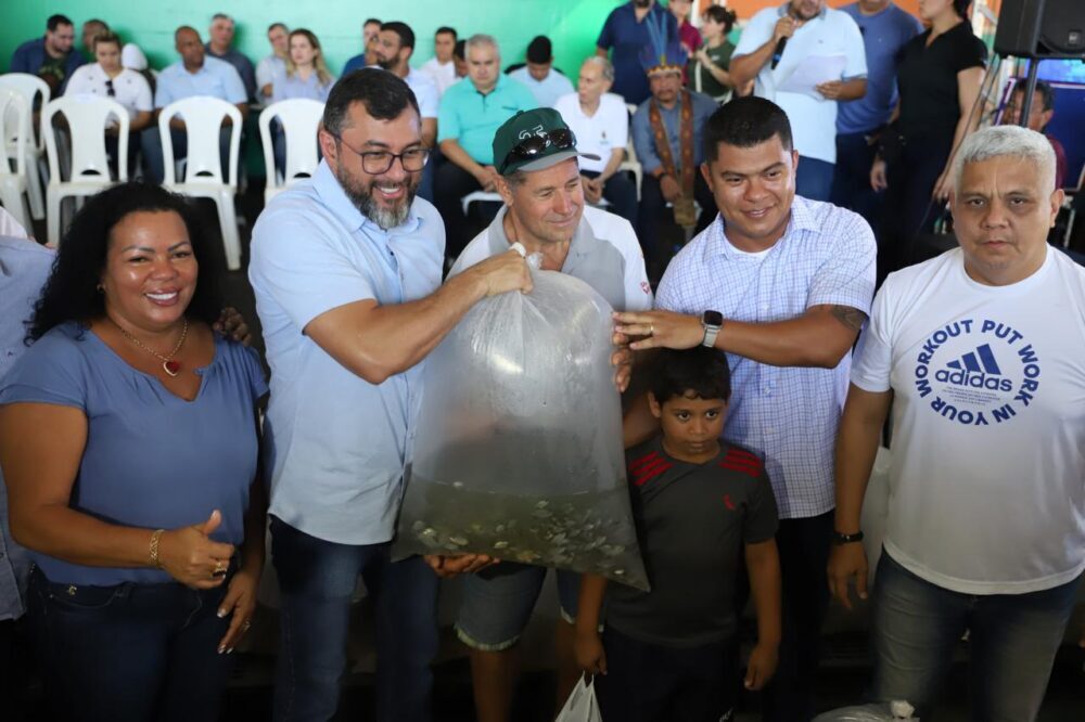 Governo do Amazonas fomenta agricultura familiar e piscicultura de Rio Preto da Eva Governo do Amazonas fomenta agricultura familiar e piscicultura de Rio Preto da Eva