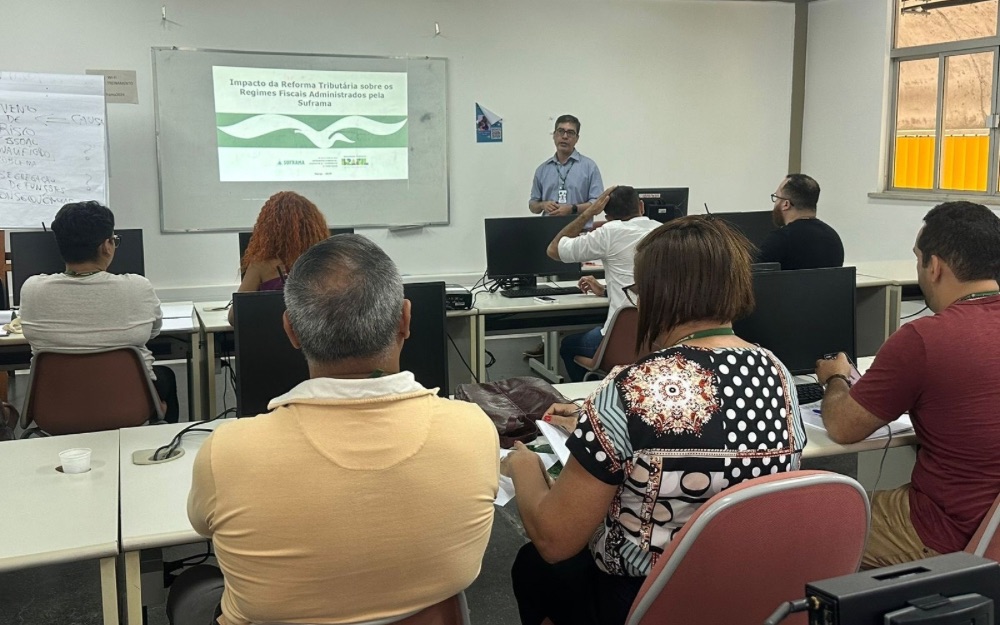 Segunda Semana de Capacita&ccedil;&atilde;o da Suframa &eacute; marcada por palestras e treinamentos sobre temas estrat&eacute;gicos