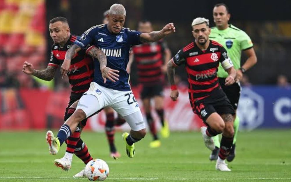 Flamengo joga mal e empata com Millonarios na estreia da Libertadores