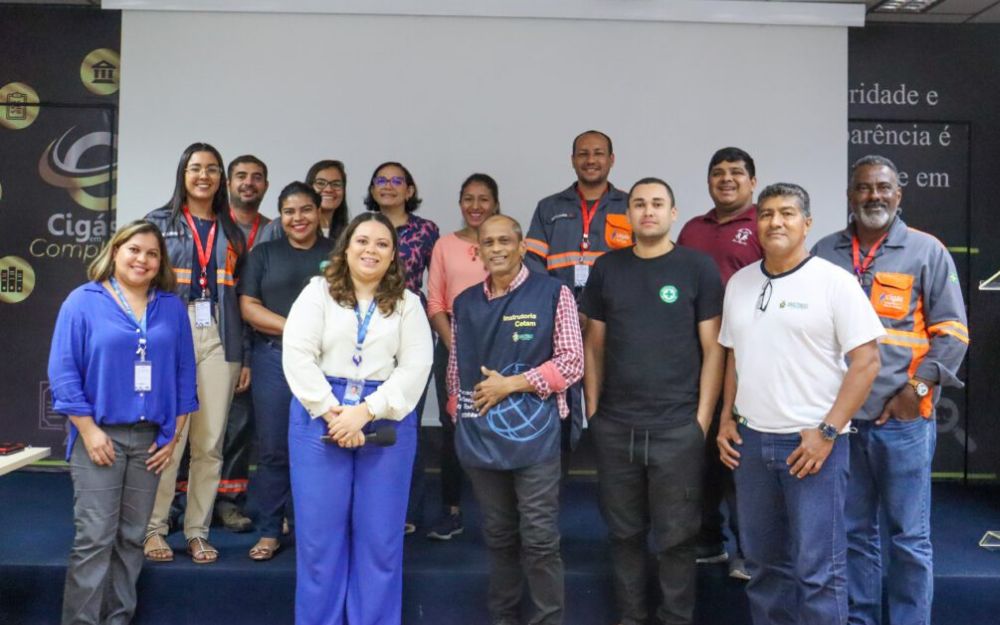 Programa Redes da Cigás inicia atividades com alunos do Cetam Programa Redes da Cigás inicia atividades com alunos do Cetam
