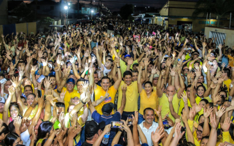 PSD, MDB, PSDB, PDT, PL, PMB, PODEMOS, AVANTE e Republicanos realizam ato de filiação partidária em Parintins