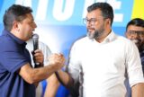 Presidente do partido no Amazonas, Wilson Lima assina filiação do vereador Caio André ao União Brasil