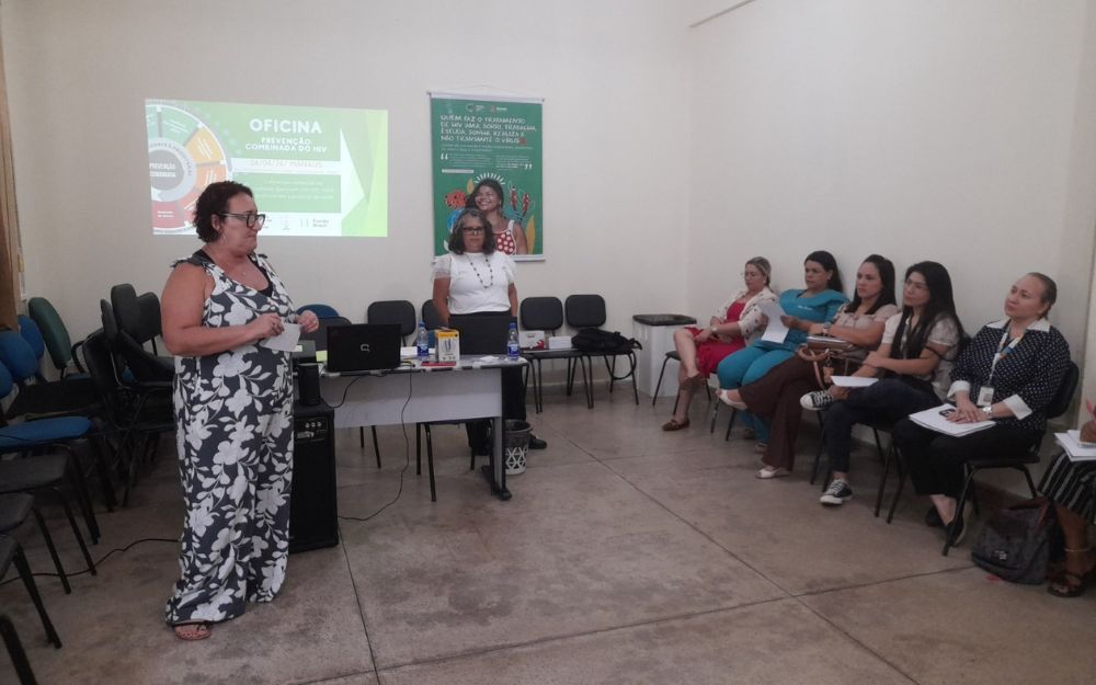 Profissionais de saúde participam de oficina de Prevenção Combinada HIV em Manaus Profissionais de saúde participam de oficina de Prevenção Combinada HIV em Manaus