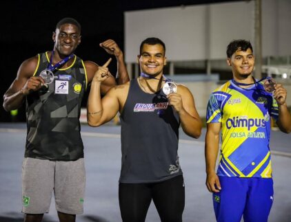 Atleta parintinense conquista 1° lugar no Troféu Adhemar Ferreira da Silva de Atletismo